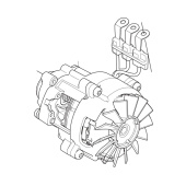 Motor-komplett-Elektromotor-Baugruppe Motor-komplett-Elektromotor-Baugruppe
