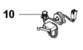 Schalter stop taste 105, 305, 308, 320, 330X