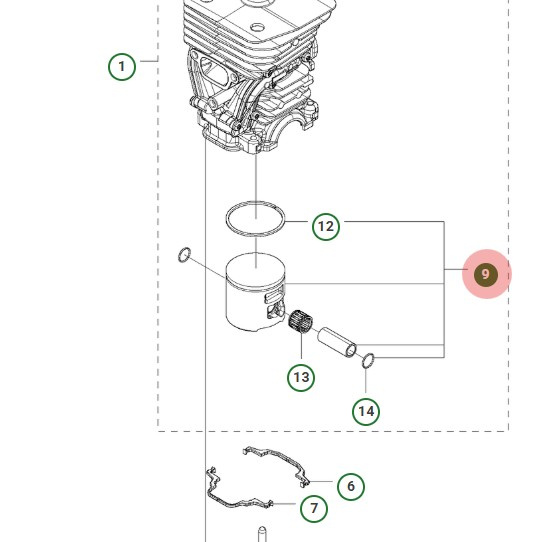 Kolben Kpl 5746440-02