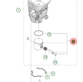 Kolben Kpl 5746440-02 Kolben Kpl 5746440-02