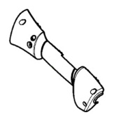 Griffhälfte Rechts Orange 5747021-01 Griffhälfte Rechts Orange 5747021-01