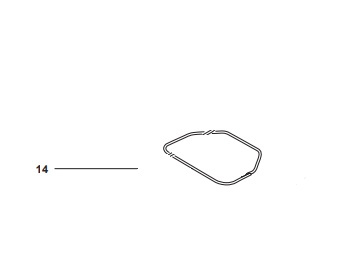 Dichtung DISPLAY 305E, 310, 315, 315X, 320, 430X, 450X Nera