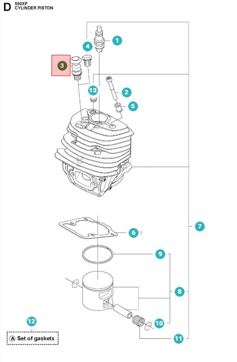 Dekompressionsventil 5752769-01