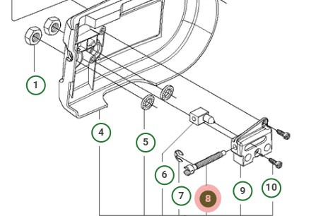 Schraube, Riemenspanner 5757321-01