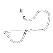 Hydraulikschlauch 3/8 Hebeeinheit 5758754-02 Hydraulikschlauch 3/8 Hebeeinheit 5758754-02