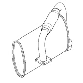 Schalldämpfer 5759621-01 Schalldämpfer 5759621-01