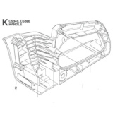 Hinterer Griff 5760255-01 Hinterer Griff 5760255-01