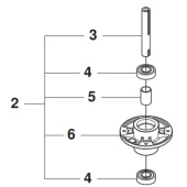 Distanzhülse Distanzhülse