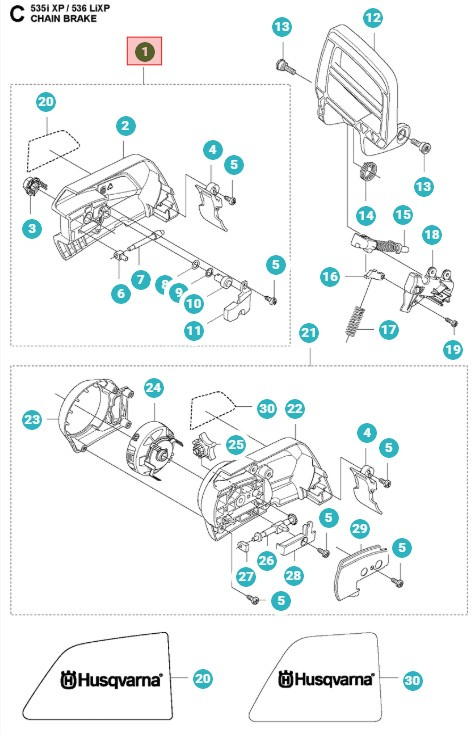 Kupplungsdeckel 330i, 436Li, 535i XP, T535i XP, 536LiXP