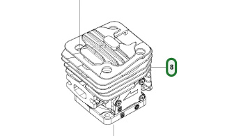 Zylinder 543XP, 543XPG