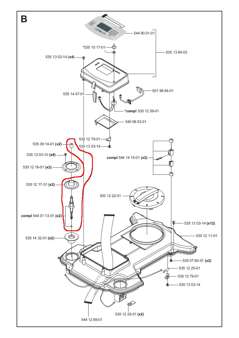 Dichtungssatz Stoßsensor