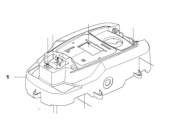 Gehäuse oben AM105, 305, 308, R40Li, R70Li Gehäuse oben AM105, 305, 308, R40Li, R70Li