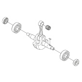 Kurbelwelle, Kpl Kurbelwelle, Kpl