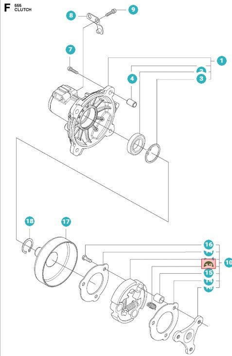 Kupplungsfeder 5787694-01