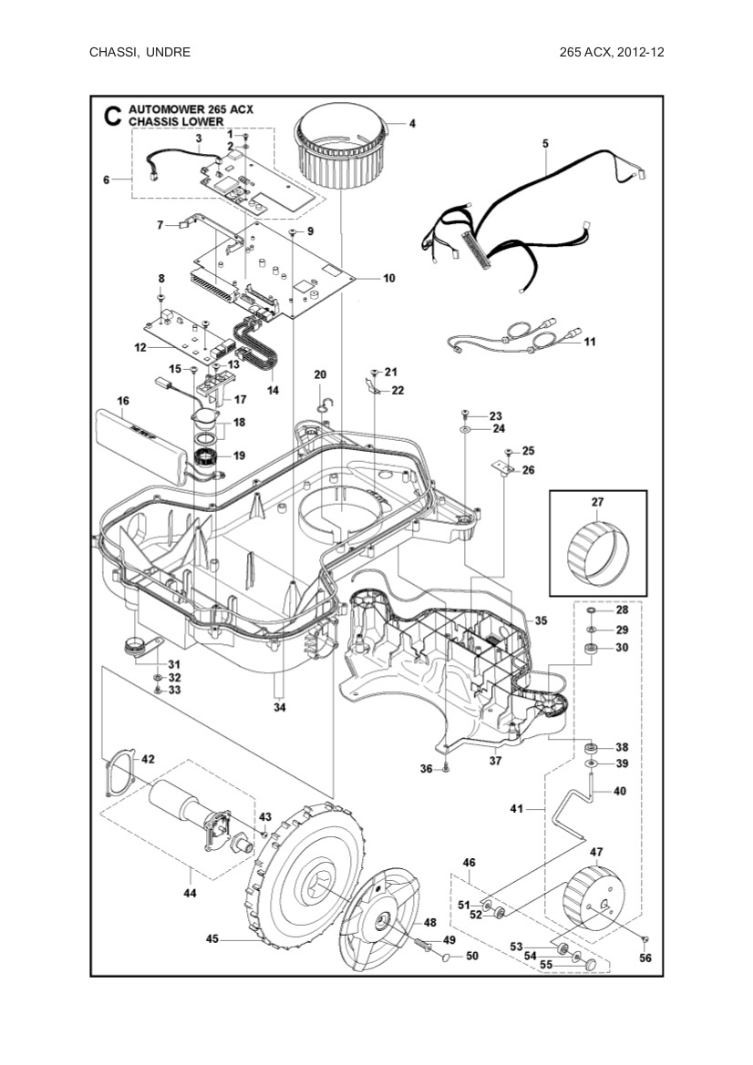 Hauptplatine AM 265 ACX