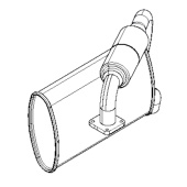 Schalldämpfer 5791501-01 Schalldämpfer 5791501-01