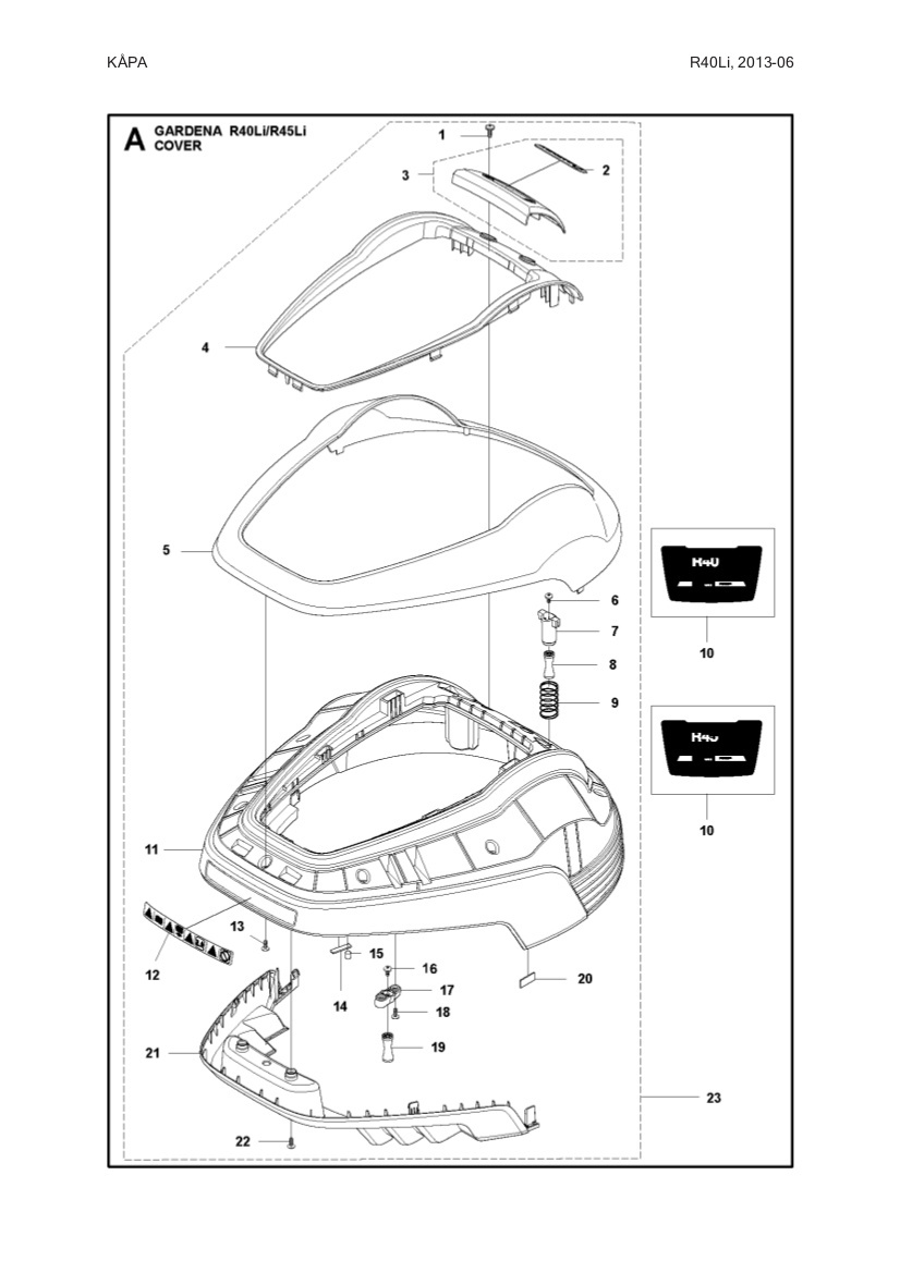 Plattenbausatz R40Li