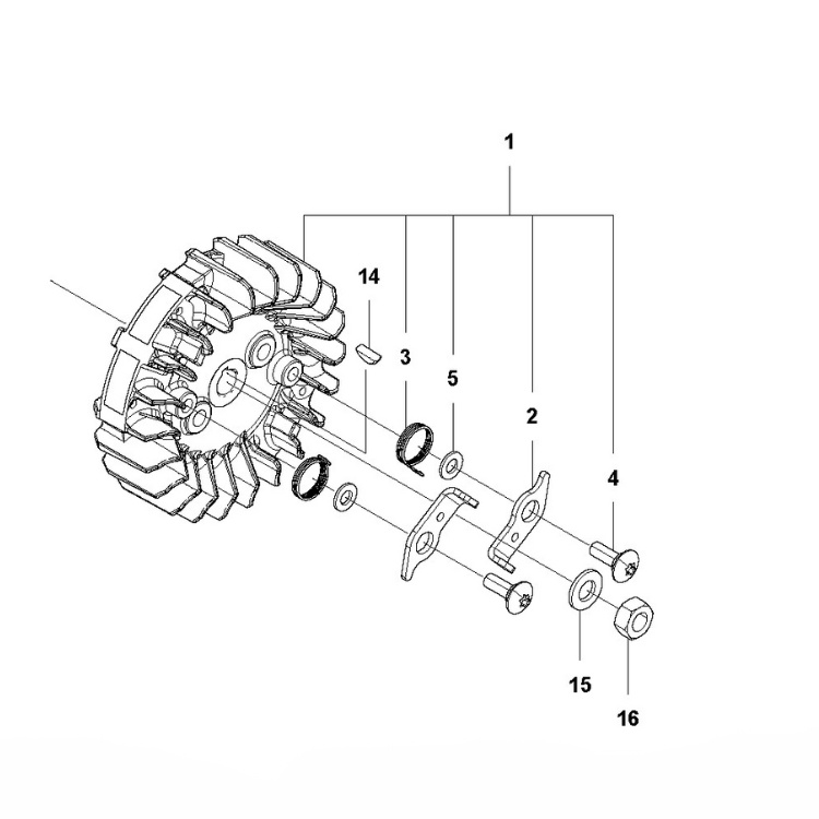 Schwungrad Kpl 5794659-01