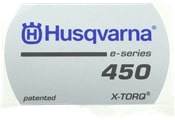 Abziehbild Husqvarna 450 E-series