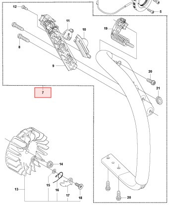 Vorderer Griff Kpl 5808916-04