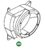 Gebläsegehäuse 5809605-01 Gebläsegehäuse 5809605-01