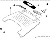 AUFKLEBER GARDENA R160 AUFKLEBER GARDENA R160