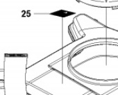 Höhenverstellung für Aufkleber R160 Höhenverstellung für Aufkleber R160