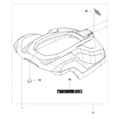 Gehäuse kit grau AM 320, 420, 440 Gehäuse kit grau AM 320, 420, 440