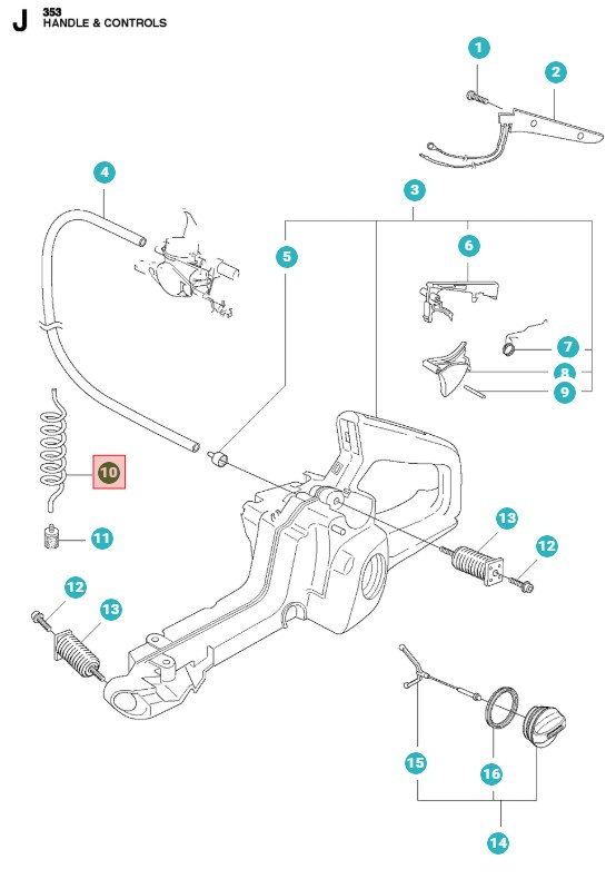 Kraftstoffschlauch, 300Mm 5817562-02