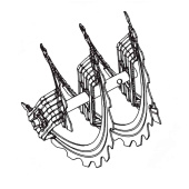 Schnecke 14 Zoll, Band, 30, Ls, Rh Ms4 5819705-03 Schnecke 14 Zoll, Band, 30, Ls, Rh Ms4 5819705-03