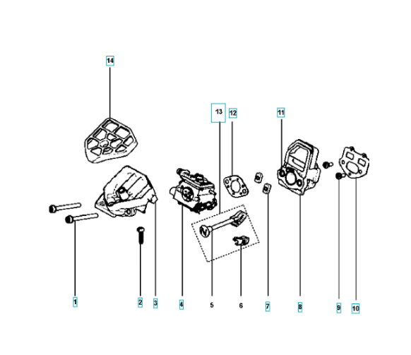 Vergaser Husqvarna 120, 125