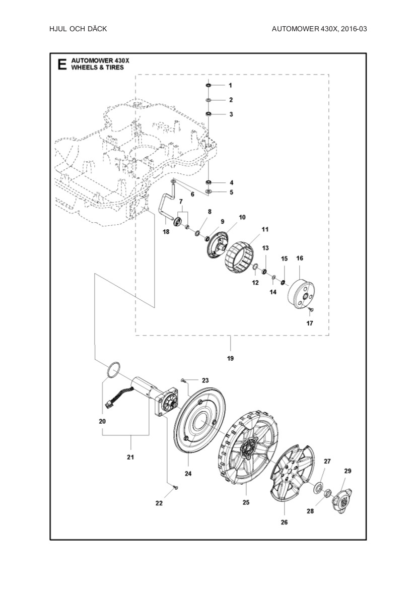 Hinterrad 330X, 430X