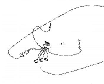 Kabelbaum Ladestation Automower 105 & Gardena
