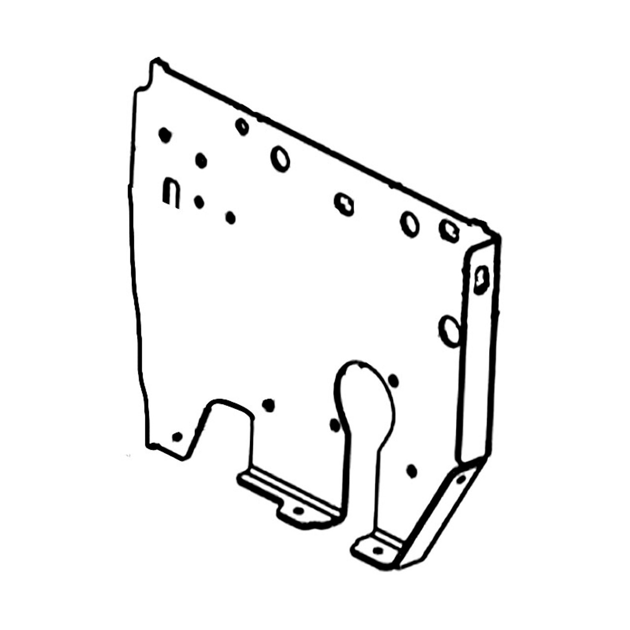 Rahmenseite rechts - Ms668 - Orange 5838084-04