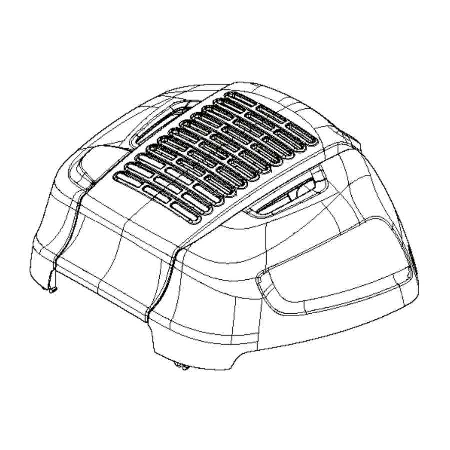 Motorhaube Jonsered FR2312M, FR2312MA