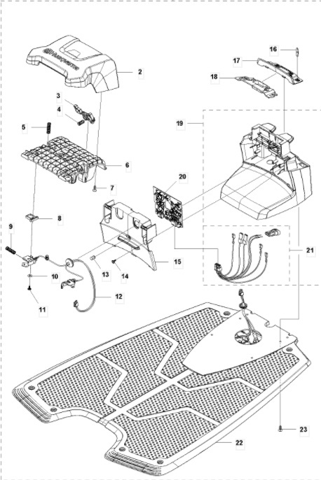 Kabelbaum mit Ladekontakte