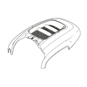 Motorabdeckung Comply, Schwarz 5870091-03 Motorabdeckung Comply, Schwarz 5870091-03