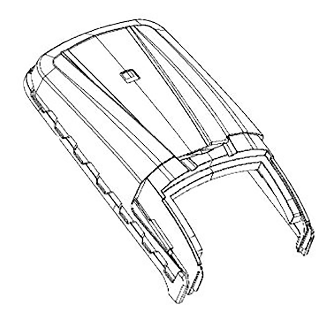 Abdeckung, Grassammler 5875860-01