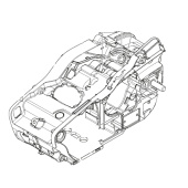 Gehäusebaugruppe Motor Orange 5878715-05 Gehäusebaugruppe Motor Orange 5878715-05