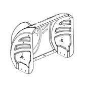 Gehäusebausatz 586184202 Au Gehäusebausatz 586184202 Au