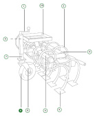 Stützrad 5886844-01 Stützrad 5886844-01