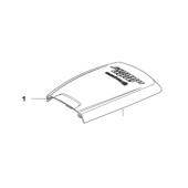 Klappe grau Automower 105, 305, 308 Klappe grau Automower 105, 305, 308