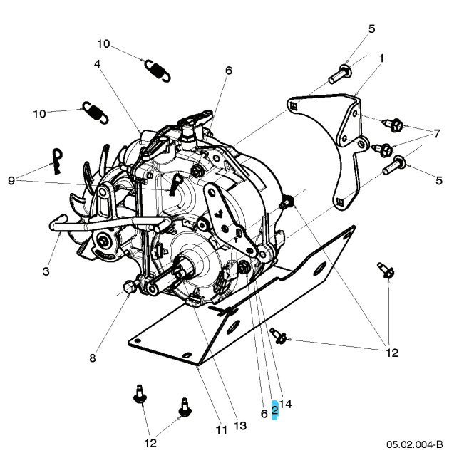 Bellcrank Speed, Track Black Z 5892890-02