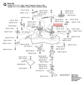 Keilriemen Rider 13H, 11, 850, FR13, FR2113A Keilriemen Rider 13H, 11, 850, FR13, FR2113A