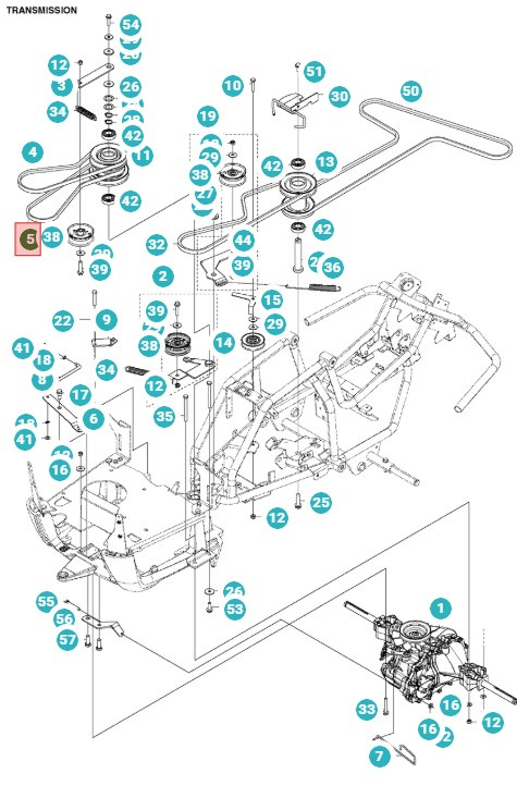 Keilriemen Rider 112C(2014-2020), FR2312MA