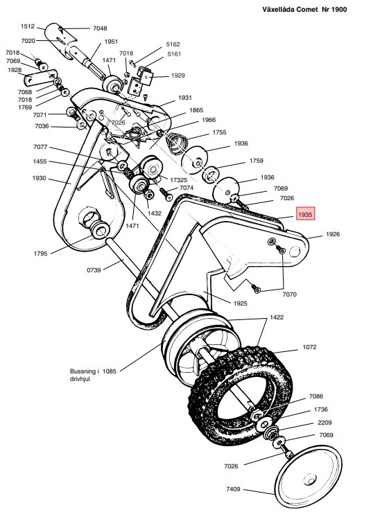 Klippo Keilriemen Comet, Pro S, Pro 21 S