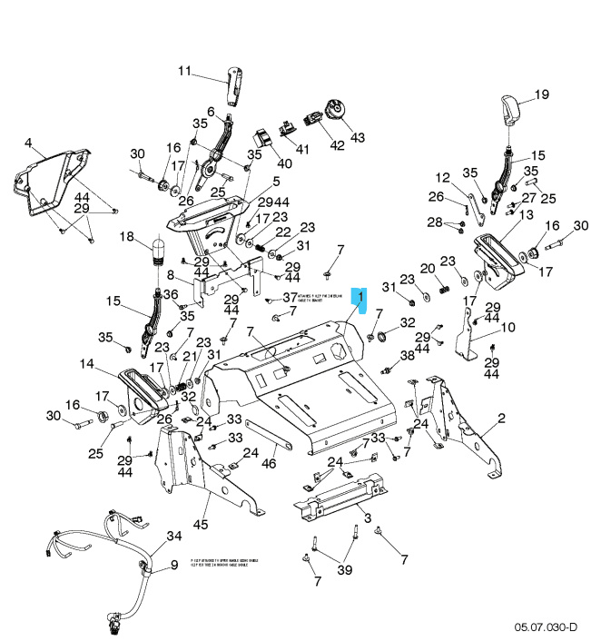 Konsolenbasis Husqvarna Greyms 5896264-02