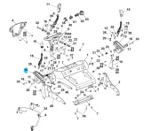 Halterungs-Ablenkhebel 5897540-01 Halterungs-Ablenkhebel 5897540-01