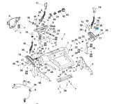 Halterung Hydrohebel 5897541-01 Halterung Hydrohebel 5897541-01