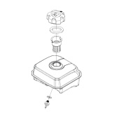 Benzintank Komp 5899312-01 Benzintank Komp 5899312-01